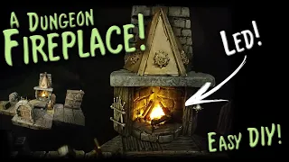Dungeon GLOWING Fireplace!