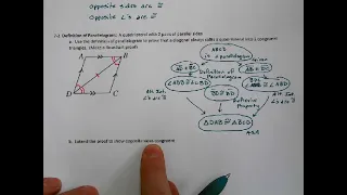 CPM Integrated II Lesson 7.1.1 Day 1 Explore Conjecture Prove