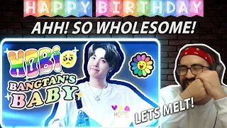 Let's melt! | Hobi being bangtan’s baby (happy birthday j-hope!) | Reaction