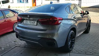 BMW X6 M50D custom exhaust