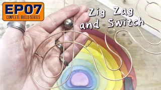 Zig Zag and a switch on my Rolling Ball Sculpture RBS4 EP 7