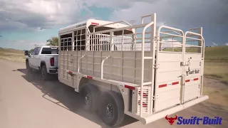 Ranch Life | Livestock | Swift Built Stock Trailer