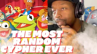 Rapper Reacts to The Stupendium - Unlikely Cyphers: The Muppets (REACTION) Ft. Dan Bull & More