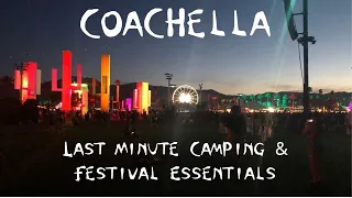 Coachella Camping Tips Last Minute Essentials!  #Coachella #Coachella2022 #CoachellaCamping