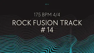 DRUM TRACK # 14 ROCK FUSION 175 BPM 4/4