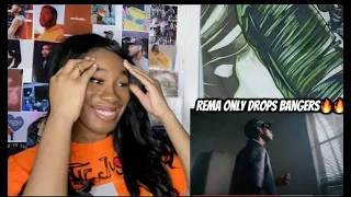 American React to Rema - Soundgasm (Official Music Video)