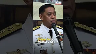 Joint military drills, inialok ng China sa Pilipinas — AFP Chief Brawner