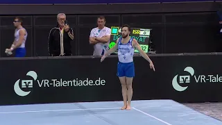 Artem DOLGOPYAT Israel Boden - EnBW DTB Pokal 2024 - Team Challenge Männer Stuttgart - Turnen