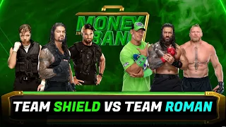 Team Shield Vs Roman Reigns Brock Lesnar & John Cena WWE 2K22