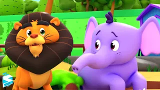 Зоопарк Песня | Детские стишки | Развивающие мультфильмы | Kids Tv Russia | Стихи для детей