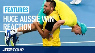 WHAT A WIN | AUSSIES BEAT GB | Big Match Reaction | ATP CUP