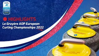 SWITZERLAND v GERMANY - Highlights - Le Gruyère AOP European Curling Championships 2022