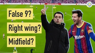 How would Lionel Messi fit in Xavi’s Barcelona? | Tactical analysis