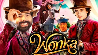 Timothee Watches WONKA for the FIRST TIME! (MOVIE REACTION) WORLD OF PURE IMAGINATION AND FUN!!