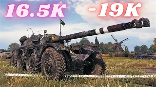 World of Tanks Panhard EBR 105 - 16.5K Assist Damage &  EBR 105 - 19K ,Manticore 20K