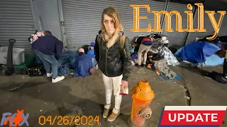 USA Fox Street Interview With Emily (Update) “The Only Way Im Getting Clean Is Jail”