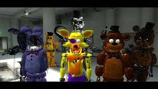 Gmod FNAF | Freddy and Fredbear and Friends Gets Trapped in a Forgotten Mall