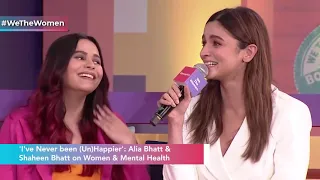 Alia Bhatt breaks down as sister Shaheen opens up on her battle with depression to Barkha Dutt