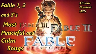 Fable 1, 2 and 3's Most Peaceful and Calm Songs (Albions Greatest Hit's)
