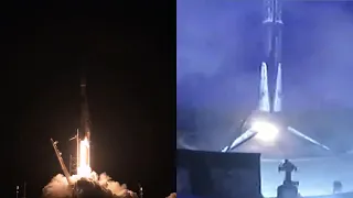SpaceX Starlink 10 launch & Falcon 9 first stage landing, 7 August 2020
