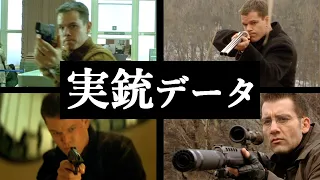 【実銃データ】ボーン・アイデンティティー【映画】