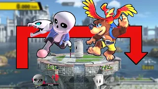 Who Can Make The Home Run Contest Jump WITHOUT UP B? feat. Sans & Banjo - Super Smash Bros. Ultimate