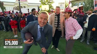 THIS KICK WAS SO CLOSE 😱 | College GameDay