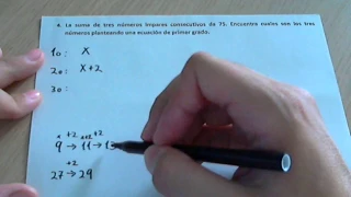 Problemas de números consecutivos de ecuaciones de primer grado