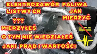 EXPERT ELEKTROZAWÓR LISTWY CR JAK I CZYM ZMIERZYĆ TEGO MOGŁEŚ NIE WIEDZIEĆ CR PRESSURE VALVE TEST