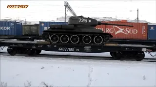Легендарные Танки Т 34 85 в Красноярском крае