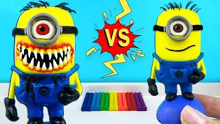 Scary Minion Evil form. Minions ►hero game Minions.exe / Sculpt figures from plasticine