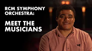 RCM Symphony Orchestra at Southbank Centre's Queen Elizabeth Hall: Meet the Musicians.