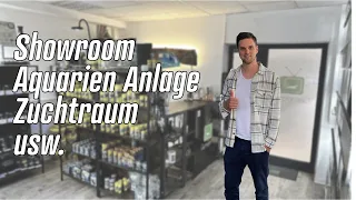 Showroom Tour, Wanddurchbruch, Anlagen Abbau usw. | I'am back | GarnelenTv