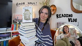 READING VLOG ⭐️ | new favorite book & huge book haul