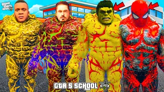 FRANKLIN STOLEN 4 ELEMENTAL GOD POWERS TO JOIN ALL FATHER SUN GOD SCHOOL IN GTA 5 ! | GTA 5 AVENGERS