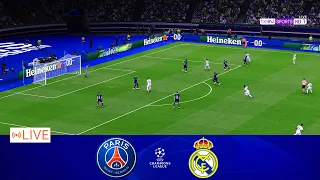 PSG vs REAL MADRID  - 16 round UEFA CHAMPIONS LEAGUE 2022 UCL - eFootball PES 2021