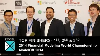 2014 ModelOFF Winners - Financial Modeling World Championship