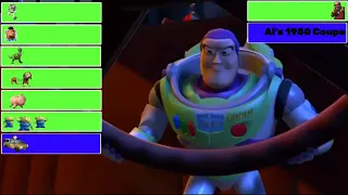 Toy Story 2 (1999) Car Chase with healthbars