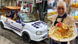 Chaat King of India😱😱 1000 लोग waiting में लगे होते हैं इनकी चाट खाने के लिए😳😳 Indian Street Food