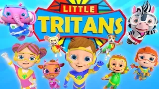 Little Tritans | Nursery Rhymes and Kids Songs | Cartoon Videos for Toddlers by Little Treehouse