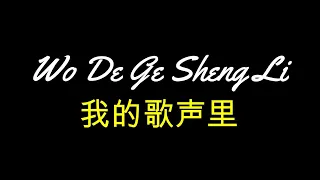 Wo De Ge Sheng Li 我的歌声里 - lyric 歌词 & pinyin 拼音