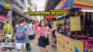 Explore Pratunam / around BAIYOKE SKY HOTEL & Indora Square