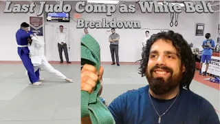 My LAST Judo Competition as a White Belt BREAKDOWN VIDEO