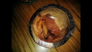 Spectacular Grain  Redwood  Bowl Wood Turning