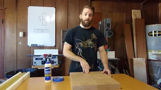 How To Build an Electric Guitar - Making the Body Blank