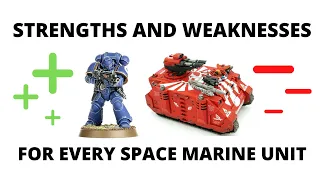 Strengths and Weaknesses for EVERY Codex Space Marines Unit - Huge Review!