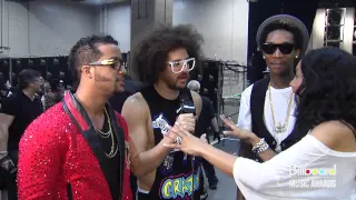 LMFAO & Wiz Khalifa Backstage @ Billboard Music Awards 2012