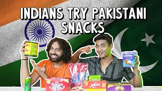 Indians Try Pakistani Snacks | Ok Tested