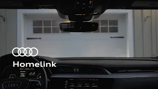 How to use Homelink on your Audi