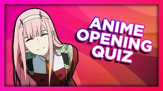 ANIME OPENING QUIZ - 45 Openings [VERY EASY - MEDIUM]